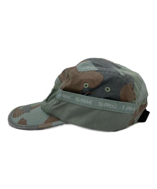 SUPREME（シュプリーム）Supreme (シュプリーム) 23AW Mesh Pocket Camp Cap グリーンの古着・服飾アイテム