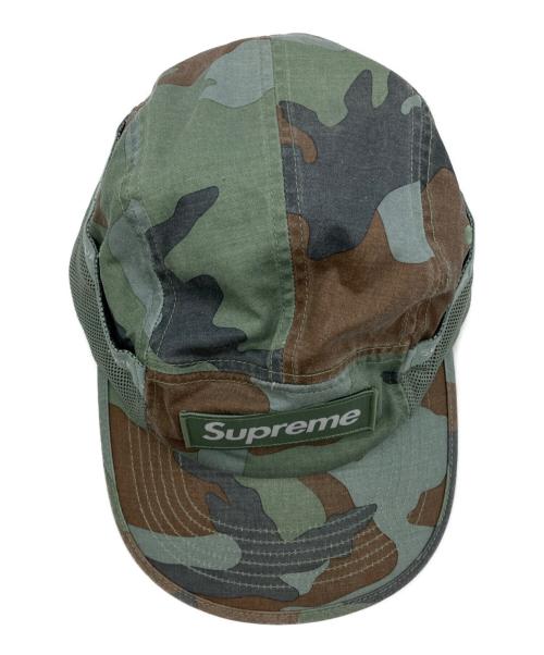 SUPREME（シュプリーム）Supreme (シュプリーム) 23AW Mesh Pocket Camp Cap グリーンの古着・服飾アイテム