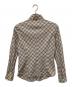 BURBERRY BLUE LABEL (バーバリー ブルー レーベル) ノヴァチェックシャツ ベージュ サイズ:38：4000円