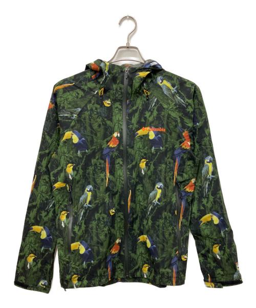 Columbia（コロンビア）Columbia (コロンビア) ライトクレストパターンドジャケット グリーン サイズ:Sの古着・服飾アイテム