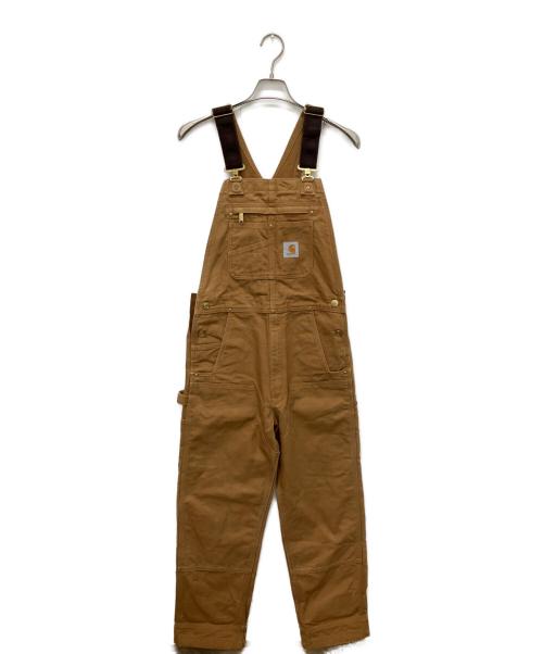 CarHartt（カーハート）CarHartt (カーハート) DUCK BIB OVERALLS ベージュ サイズ:30×32の古着・服飾アイテム