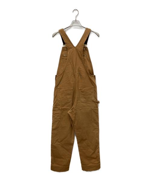 CarHartt（カーハート）CarHartt (カーハート) DUCK BIB OVERALLS ベージュ サイズ:30×32の古着・服飾アイテム