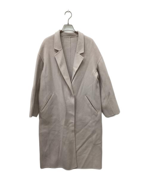 green label relaxing（グリーンレーベルリラクシング）green label relaxing (グリーンレーベルリラクシング) FFC S140’S リバー チェスター コート ピンク サイズ:38の古着・服飾アイテム