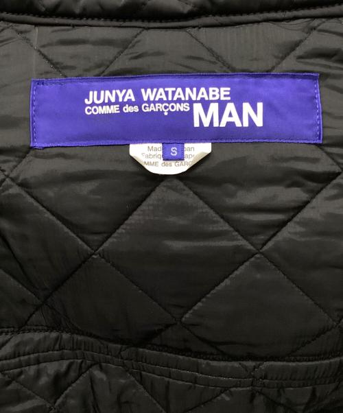 COMME des GARCONS JUNYA WATANABE MAN（コム デ ギャルソン ジュンヤ ワタナベ マン）COMME des GARCONS JUNYA WATANABE MAN (コム デ ギャルソン ジュンヤ ワタナベ マン) ウールジャガードニットエステルツイルブルゾン グリーン サイズ:Sの古着・服飾アイテム