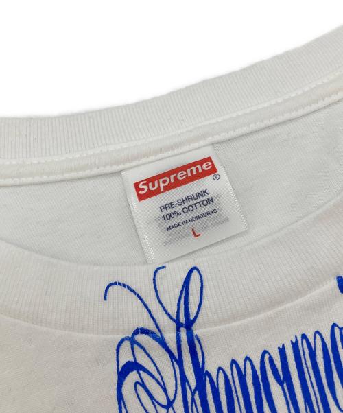 SUPREME（シュプリーム）Supreme (シュプリーム) 25SS Announcing Tee ホワイト サイズ:Lの古着・服飾アイテム