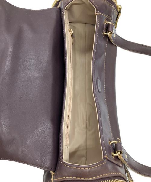 COLE HAAN（コールハーン）COLE HAAN (コールハーン) エディターズバッグ ブラウンの古着・服飾アイテム