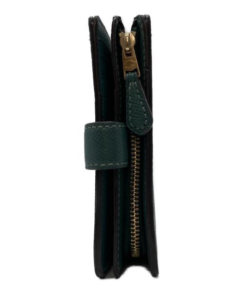 COACH（コーチ）COACH (コーチ) 2つ折り財布 グリーンの古着・服飾アイテム