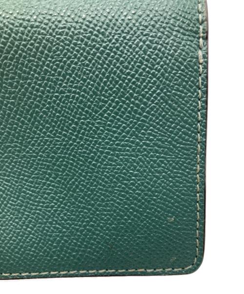 COACH（コーチ）COACH (コーチ) 2つ折り財布 グリーンの古着・服飾アイテム
