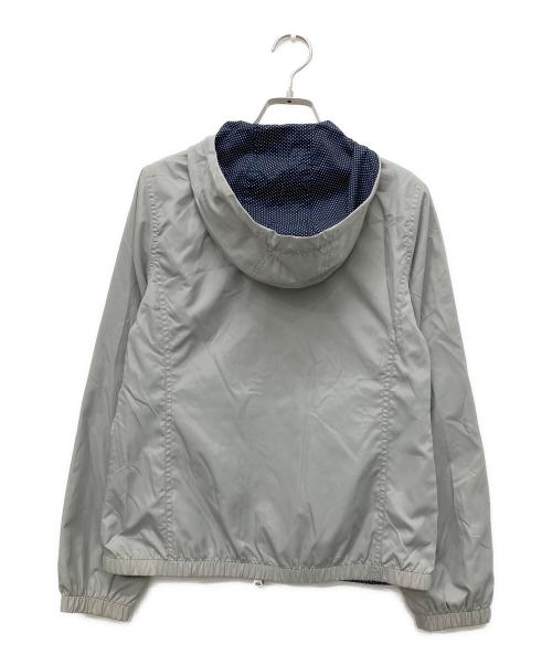 FRED PERRY（フレッドペリー）FRED PERRY (フレッドペリー) ナイロンフーデットリバーシブルジャケット グレー×ネイビー サイズ:Sの古着・服飾アイテム