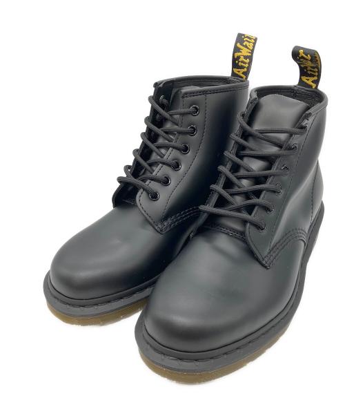 Dr.Martens（ドクターマーチン）Dr.Martens (ドクターマーチン) 101 YS スムース 6 ホール ブーツ ブラック サイズ:25.0cmの古着・服飾アイテム