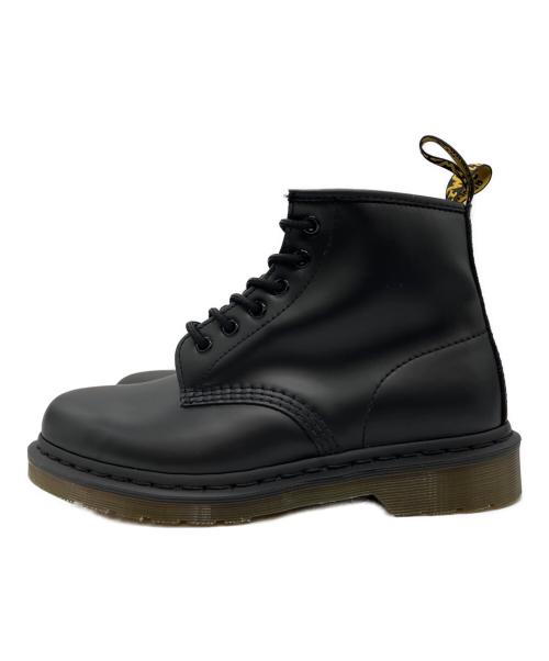 Dr.Martens（ドクターマーチン）Dr.Martens (ドクターマーチン) 101 YS スムース 6 ホール ブーツ ブラック サイズ:25.0cmの古着・服飾アイテム