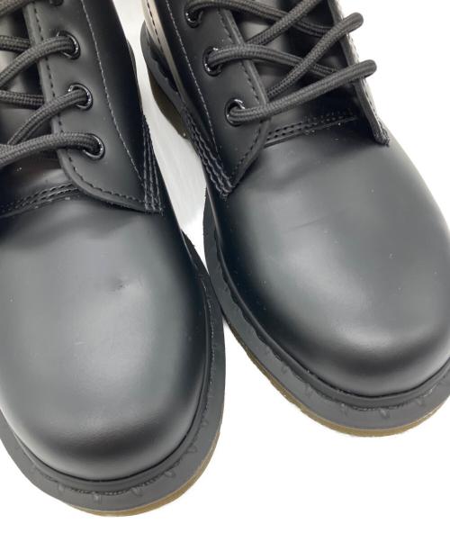 Dr.Martens（ドクターマーチン）Dr.Martens (ドクターマーチン) 101 YS スムース 6 ホール ブーツ ブラック サイズ:25.0cmの古着・服飾アイテム