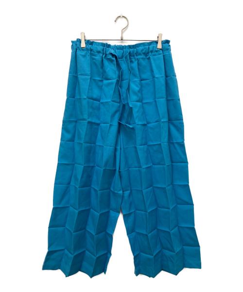 me ISSEY MIYAKE（ミーイッセイ ミヤケ）me ISSEY MIYAKE (ミーイッセイ ミヤケ) パンツ スカイブルー サイズ:表記なしの古着・服飾アイテム