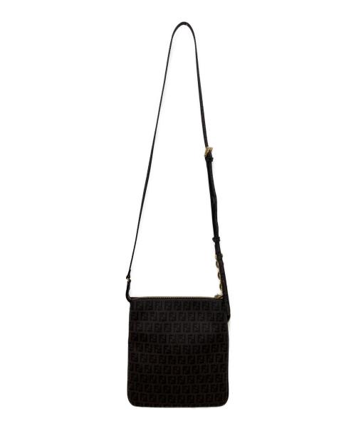 FENDI（フェンディ）FENDI (フェンディ) ズッカ柄 PVC ショルダーバッグ ブラウンの古着・服飾アイテム