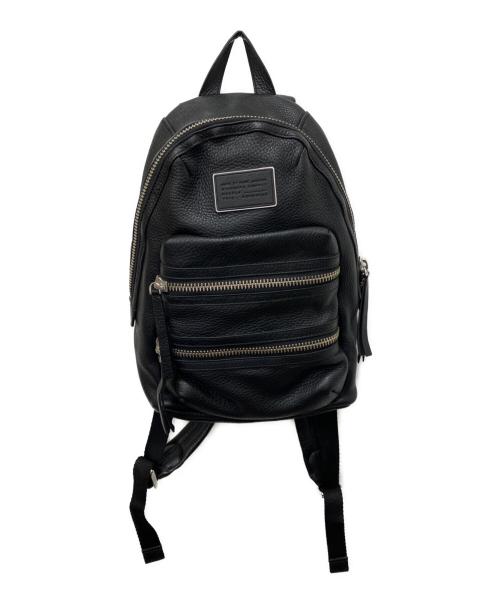 Marc by Marc Jacobs（マークバイマークジェイコブス）Marc by Marc Jacobs (マークバイマークジェイコブス) レザーリュック ブラックの古着・服飾アイテム
