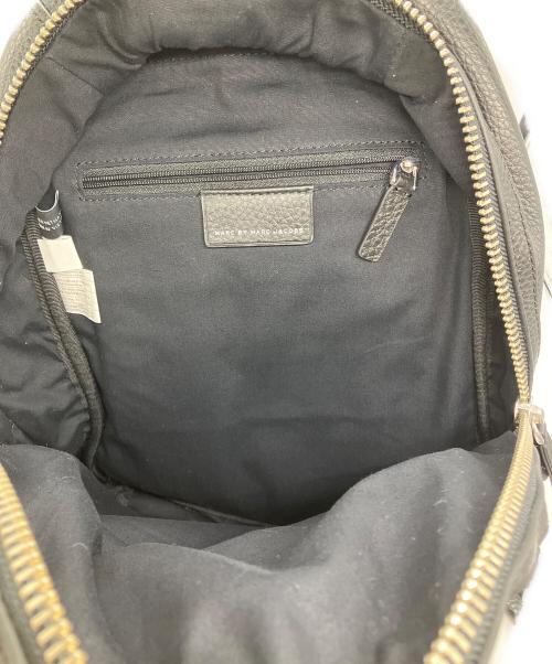 Marc by Marc Jacobs（マークバイマークジェイコブス）Marc by Marc Jacobs (マークバイマークジェイコブス) レザーリュック ブラックの古着・服飾アイテム