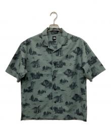 THE NORTH FACE（ザ ノース フェイス）の古着「S/S ALOHA vent shrt」｜グリーン