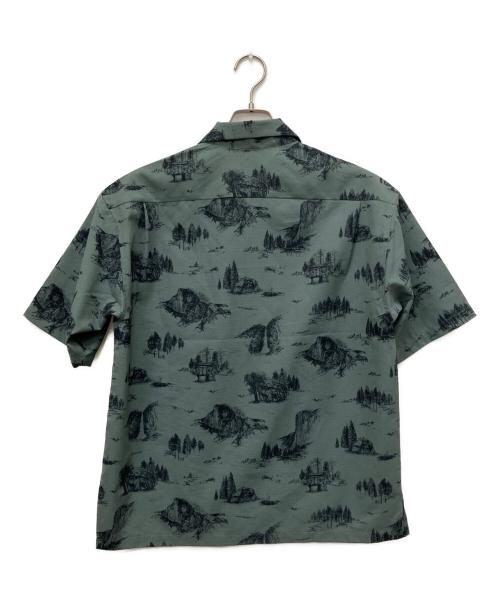 THE NORTH FACE（ザ ノース フェイス）THE NORTH FACE (ザ ノース フェイス) S/S ALOHA vent shrt グリーン サイズ:Mの古着・服飾アイテム