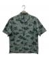 THE NORTH FACE（ザ ノース フェイス）の古着「S/S ALOHA vent shrt」｜グリーン