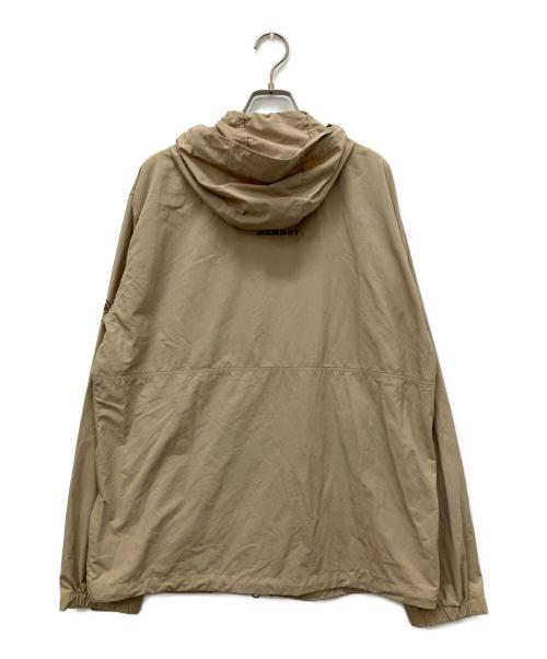 MAMMUT（マムート）MAMMUT (マムート) ハイキング ウィンドブレーカー フーデッド ジャケット ブラウン サイズ:XLの古着・服飾アイテム