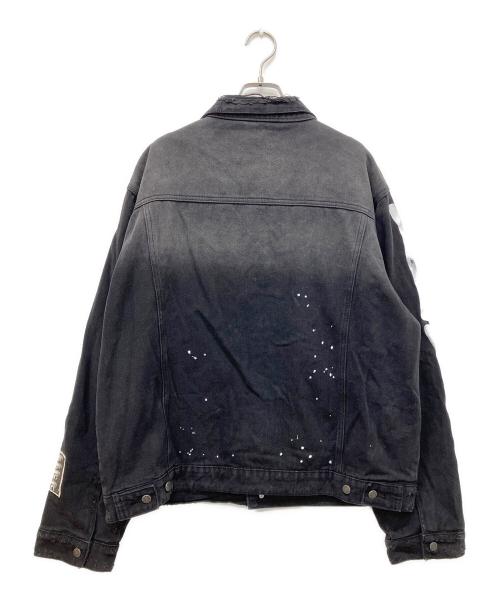 CIVIL REGIME（シビルレジーム）CIVIL REGIME  (シビルレジーム) デニムジャケット ブラック サイズ:Lの古着・服飾アイテム