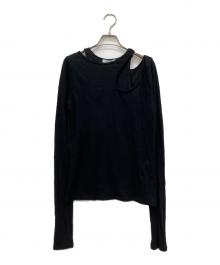 ETRE TOKYO（エトレトウキョウ）の古着「レイヤードカットソー」｜ブラック