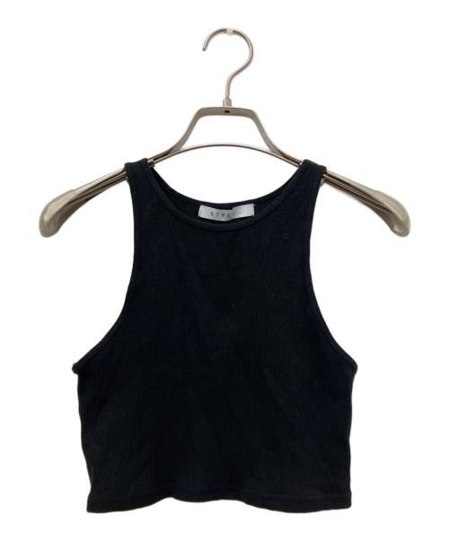 ETRE TOKYO（エトレトウキョウ）ETRE TOKYO (エトレトウキョウ) レイヤードカットソー ブラック サイズ:Freeの古着・服飾アイテム