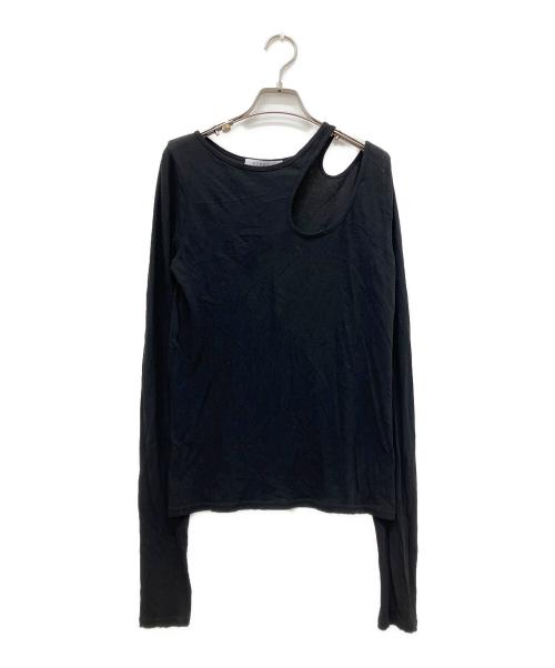 ETRE TOKYO（エトレトウキョウ）ETRE TOKYO (エトレトウキョウ) レイヤードカットソー ブラック サイズ:Freeの古着・服飾アイテム