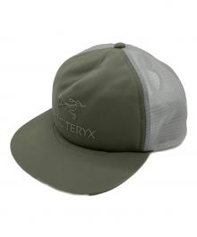 ARC'TERYX（アークテリクス）の古着「LOGO TRUCKER FLAT CAP」｜グレー