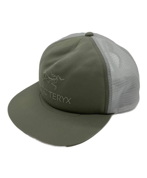 ARC'TERYX（アークテリクス）ARC'TERYX (アークテリクス) LOGO TRUCKER FLAT CAP グレー サイズ:Freeの古着・服飾アイテム