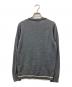 EMPORIO ARMANI (エンポリオ アルマーニ) クルーネックニット グレー サイズ:166cm：5000円