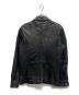 DIFFERENCE RUPERT (ディファレンス ルパート) ゴートレザージャケット ブラック サイズ:２：14000円