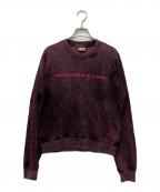 DIESELディーゼル）の古着「ピグメント加工スウェット」｜ピンク