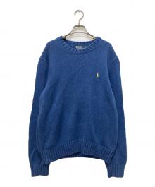 POLO RALPH LAUREN（ポロ・ラルフローレン）の古着「ニット」｜ブルー
