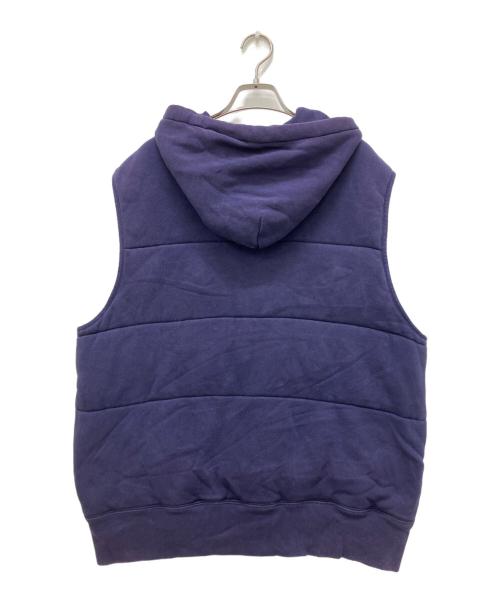 POLO RALPH LAUREN（ポロ・ラルフローレン）POLO RALPH LAUREN (ポロ・ラルフローレン) フード付きスウェットベスト ネイビー サイズ:Lの古着・服飾アイテム