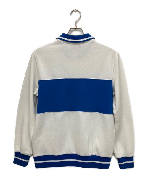 SUPREME（シュプリーム）Supreme (シュプリーム) 襟付き裏起毛スウェット ブルー サイズ:Sの古着・服飾アイテム