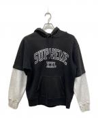 SUPREMEシュプリーム）の古着「XXL Hooded Sweatshirt」｜ブラック
