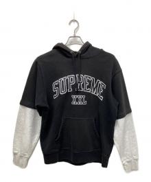 SUPREME（シュプリーム）の古着「XXL Hooded Sweatshirt」｜ブラック