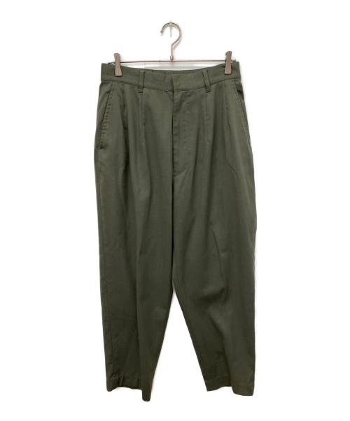 Lui's（ルイス）Lui's (ルイス) ショートダブルジャケット スーパーワイドパンツ セットアップ グリーン サイズ:Mの古着・服飾アイテム