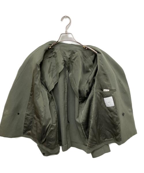 Lui's（ルイス）Lui's (ルイス) ショートダブルジャケット スーパーワイドパンツ セットアップ グリーン サイズ:Mの古着・服飾アイテム