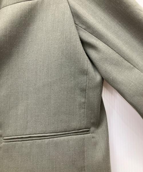 Lui's（ルイス）Lui's (ルイス) ショートダブルジャケット スーパーワイドパンツ セットアップ グリーン サイズ:Mの古着・服飾アイテム