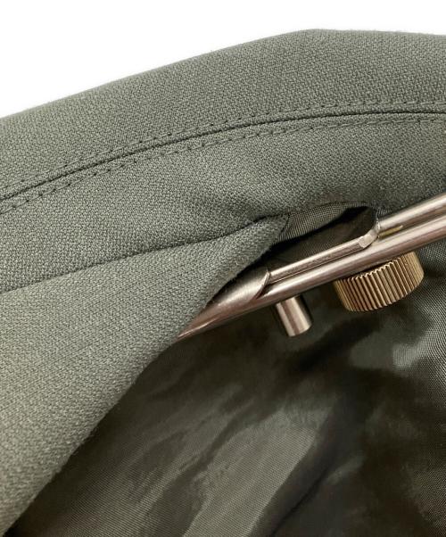 Lui's（ルイス）Lui's (ルイス) ショートダブルジャケット スーパーワイドパンツ セットアップ グリーン サイズ:Mの古着・服飾アイテム