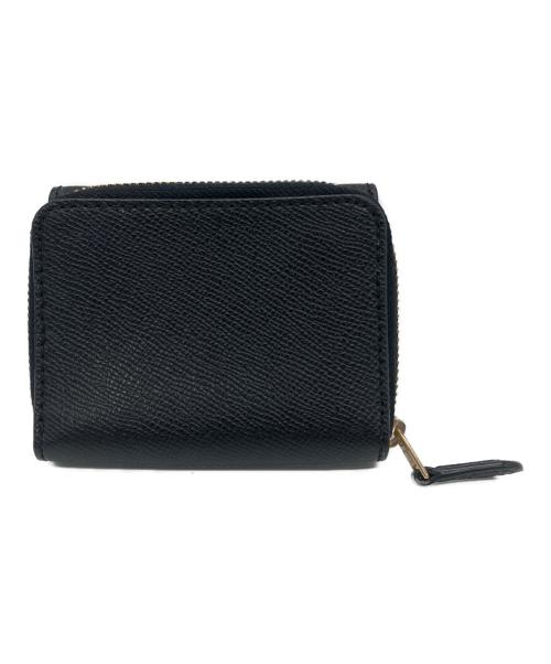 COACH（コーチ）COACH (コーチ) スモール トライフォールド ウォレット ブラックの古着・服飾アイテム