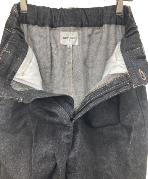 FAKIE/STANCE（フェイキースタンス）FAKIE/STANCE (フェイキースタンス) D-50 DENIM BLK ブラック サイズ:Lの古着・服飾アイテム