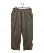 Graphpaperグラフペーパー）の古着「25AW Cotton Herringbone Flannel Sleeping Pants」｜ベージュ