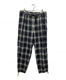 koti BEAUTY&YOUTH（コティ ビューティーアンドユース）の古着「WOOL 2P EASY PANTS」｜グレー