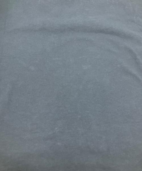 maison kitsune（メゾンキツネ）MAISON KITSUNE (メゾンキツネ) ダブルフォックスヘッド パッチ クラシック Tシャツ グレー サイズ:Sの古着・服飾アイテム