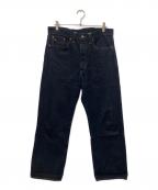 RRLダブルアールエル）の古着「VINTAGE 5 POCKET EAST WEST SELVEDGE JEANS」｜インディゴ