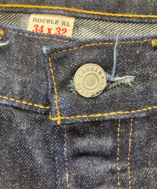 RRL（ダブルアールエル）RRL (ダブルアールエル) VINTAGE 5 POCKET EAST WEST SELVEDGE JEANS インディゴ サイズ:34×32の古着・服飾アイテム