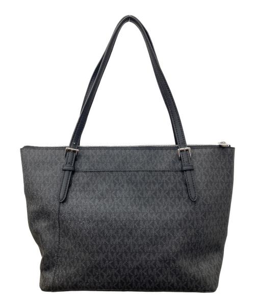 MICHAEL KORS（マイケルコース）MICHAEL KORS (マイケルコース) シぐネイチャートートバッグ ブラックの古着・服飾アイテム